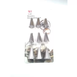 Kit Bicos Inox 9pcs Blessed Theoto Rizzo Confeitaria