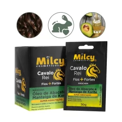 Mascara Capilar Oleo Abacate Hidratacao Cavalo Rei Milcy 30g