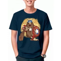 Camiseta Capitão Caverna Desenho Série Filme Blusa Camisa Unissex 100% Algodão Lançamento Envio Varias Cores!! PLUS SIZE