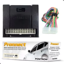 Módulo Automatizador Subida e Descida Dos 2 Vidros Elétricos Positron Pronnect 280 Anti Esmagamento