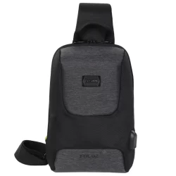Mochila Alça única Sestini Focuz Preto