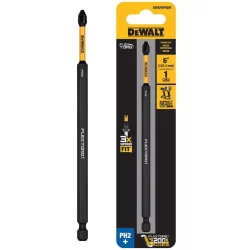 Bit Impacto Phillips Ph2 15cm 1/4 Flextorq Dwaf6ph2ir Dewalt
