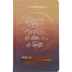 Bíblia 365 | Devocionais 365 dias e noites com a Palavra de Deus | Capa Dura Medita