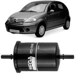 Filtro Combustivel Citroen C3 1.2 1.5 1.6 2002 A 2018 Wega