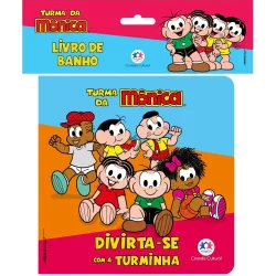 Livro Banho Turma da Mônica - Divirta-se com a turminha