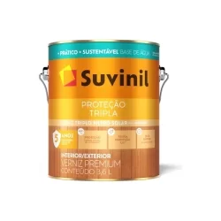Verniz Seca Rápido Suvinil 3,6l Imbuia, Mogno, Natural