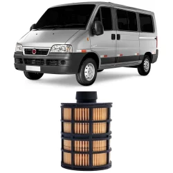 Filtro Combustível Fiat Ducato 2006 A 2017 Tecfil