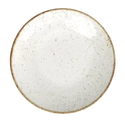 Prato Porcelana Tramontina Rustico Sobremesa Decorado 21cm