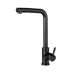 Torneira para cozinha Gourmet Misturador Monocomando Extensível Gurupi Pingoo - Preto