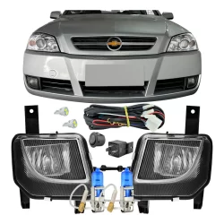 Kit Completo Farol Milha Astra 2003 04 à 12 Zafira 2005 à 12
