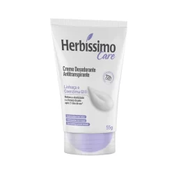 Desodorante Cremoso Herbíssimo Care Linhaça E Coenzima Q10 55g