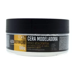 Cera Modeladora Alta Definição Softfix Vegana Antifrizz 130g