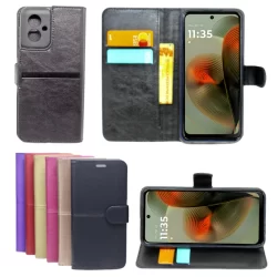 Capa Proteção Capinha Carteira Para Moto G55 Flip Case