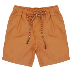 Shorts Infantil Look Jeans Linho Collor