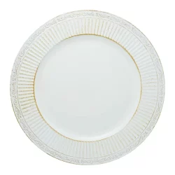 Sousplat Wolff de Plástico Branco 33cm x 2cm