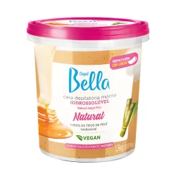 Cera Morna Hidrossolúvel Depil Bella Natural 1.3kg