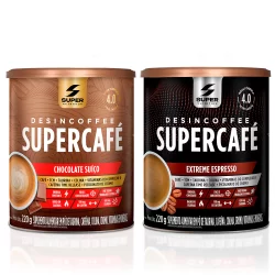 Kit Desincoffee Supercafé Chocolate Suíço + Extreme Espresso