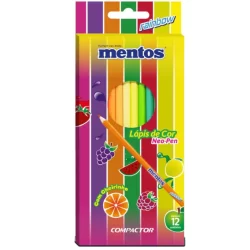 LAPIS DE COR NEO PEN MENTOS C/12   COMPACTOR   3042000