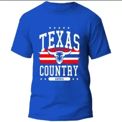 Camiseta Masculina Lançamento 2025 Country Texas TXC Rodeio 100% Algodão Envio Imediato