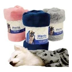 Manta Cobertor Mantinha Pet Soft Pet Para Cachorro Gato Cães