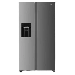 Geladeira TCL Side by Side C516SBIMN Twin Eco Inverter F Free Painel Digital c 2 Portas Inox 516l
