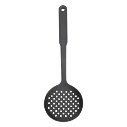 Escumadeira De Nylon Preto 33cm - Casambiente