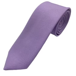 KIT COM 12 GRAVATAS LAVANDA TECIDO OXFORD SLIM,PADRINHOS,EVENTOS