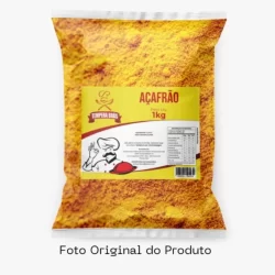 Cúrcuma 'Açafrão' 100% Pura em Pó  Linha Premium Tempera Brás