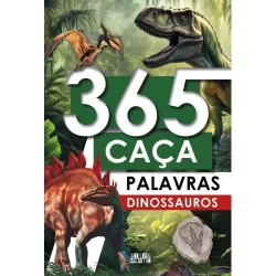 Livro 365 caça-palavras - Dinossauros