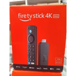 Amazon Fire Tv Stick 4k Max 2ª geração - 16gb de armazenamento - C/ Alexa - Wi-fi 6E - Lançamento - Novo e lacrado