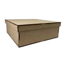 Caixas Lisas 15x15x5 Mdf Crú Lembrancinhas Casamento