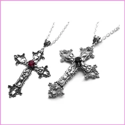 IFH Colar Pingente Vintage Para Gargantilha Gótica Grunge Jóias Acessórios Gótico Feminino Necklac