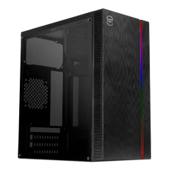 Gabinete TGT G250, Lateral Acrilico, Preto, TGT-G250PR-01