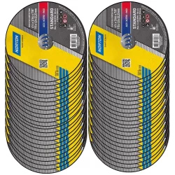 Disco de Corte 4 x 1/2POL x 1MM Standard 48 Unidades NORTON