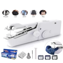Mini Portátil Compacta Versátil E Perfeita Para Costuras Rápidas Em Tecido E Roupas
