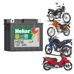 Bateria Htz6 Original Honda Cg Titan Fan 125 150 160 Start