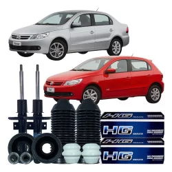 Par Amortecedor Coxim Batente Dianteiro Voyage Gol G5