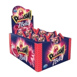 Chiclete Poosh 7 Belo Framboesa Arcor 200g