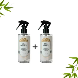 Kit 2 Coala Odorizante De Ambiente Tecidos Chá Branco 260ml