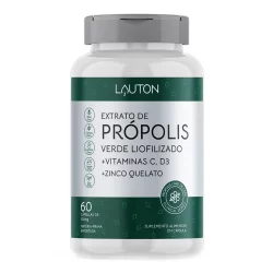 EXTRATO DE PRÓPOLIS VITAMINA C/D3/ZINCO COM 60 COMPRIMIDOS