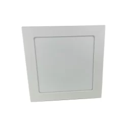 Painel Plafon 12w 17x17 Cm Embutir Luminaria De Teto Palide