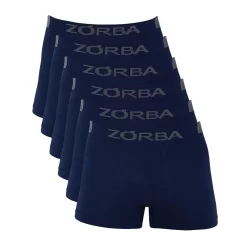 Kit 6 Cuecas Zorba Boxer Extreme Sport sem Costura Microfibra 836