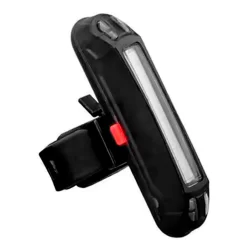 Lanterna Traseira Bike Ciclismo Led Sinalizador Bicicleta Vermelho Branco 2 Cores USB