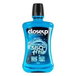 CLOSE-UP ANTISSÉPTICO BUCAL ICE 360 FRESH COM 250ML