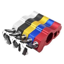 TRAVA MANETE ANTI-FURTO PARA QUALQUER MOTO / 2 CHAVES