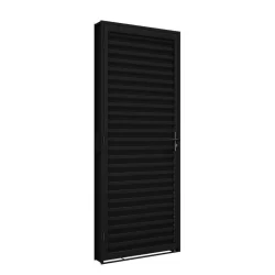 Porta de Aço de Giro Laminada 215x70cm Aço Pronto Riobras