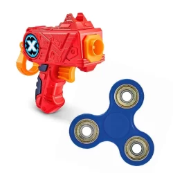 KIT FIDGET SPINNER ZURU  + LANCADOR X-SHOT - MICRO