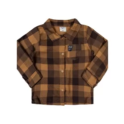 Camisa Menino Xadrez Etiqueta - Angerô