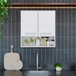 Armário 2 Portas Multiuso Organizador Cozinha Móveis Bonatto PROMOÇÃO 8.8