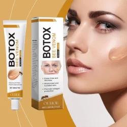 Creme Antirrugas Com Veneno De Abelha , 20g , Hidratante Facial , Extrato Calmante , OUHOE